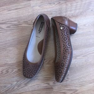 Pikolinos brown heels size 39